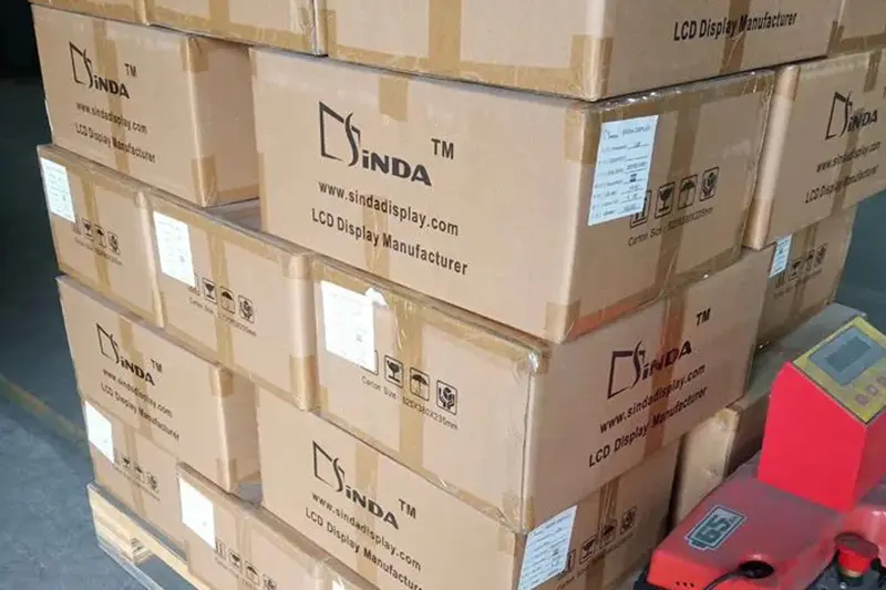 SINDA DISPLAY Shipments of Standard 1602 LCD Displays to India