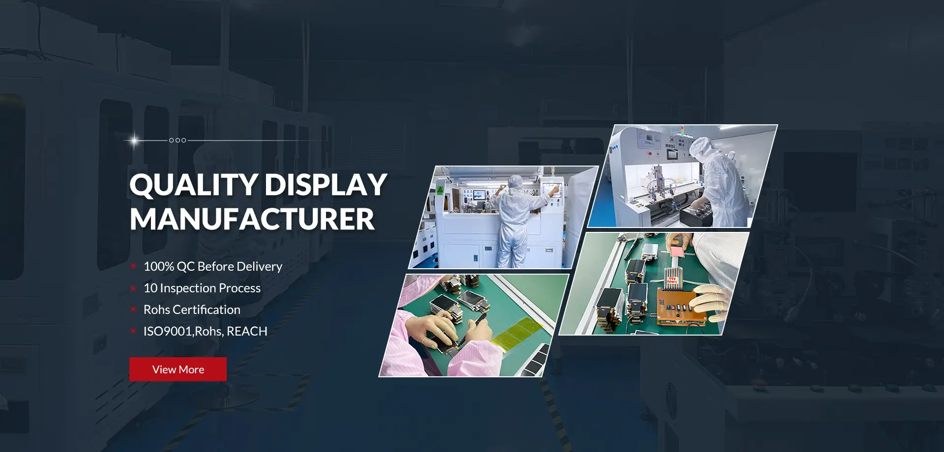 QUALITY DISPLAY MANUFACTURER