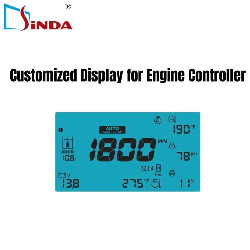 Customized Display for Engine Controllerfmc
