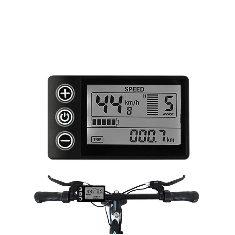 LCD Display for Electric Bicycles