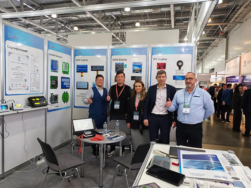 Sinda Display participates in the 2025 Russian Electronics Show