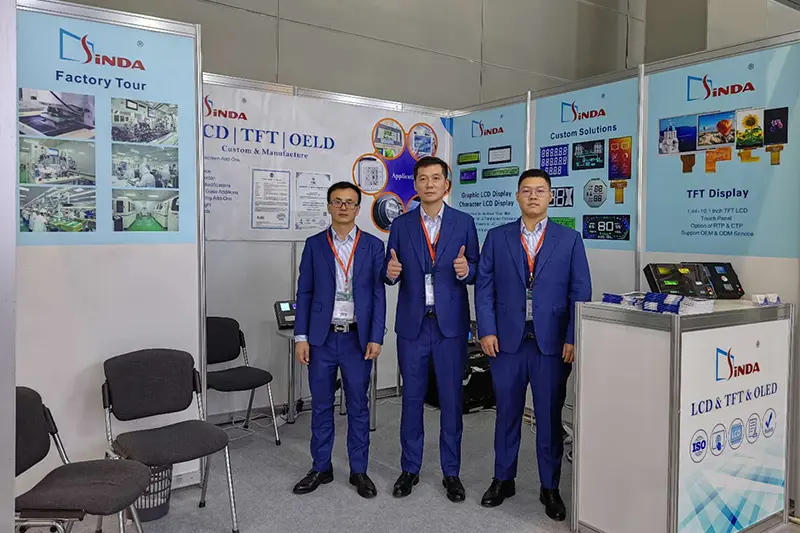 Sinda Display at EXPO ELECTRONICA 2023 in Moscow