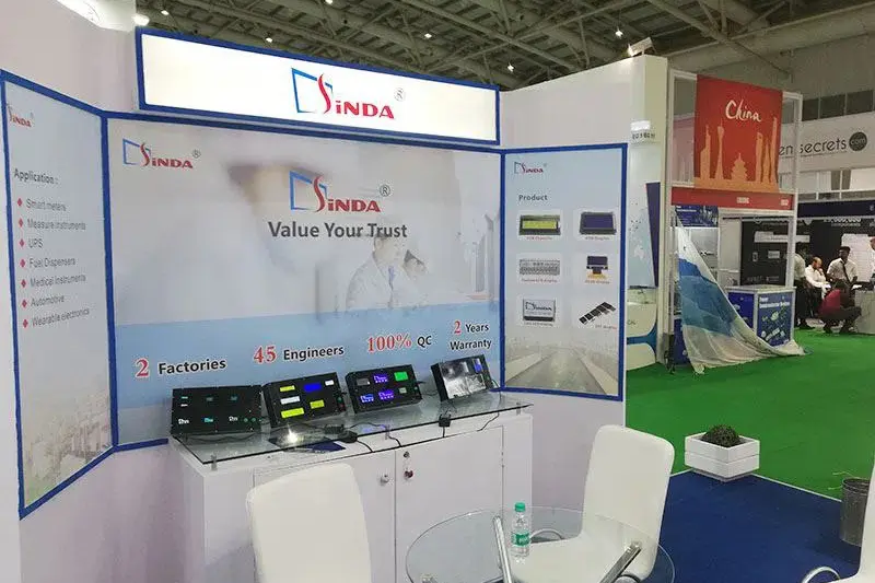 Sinda Display at Electronica India 2018 with Local Partners